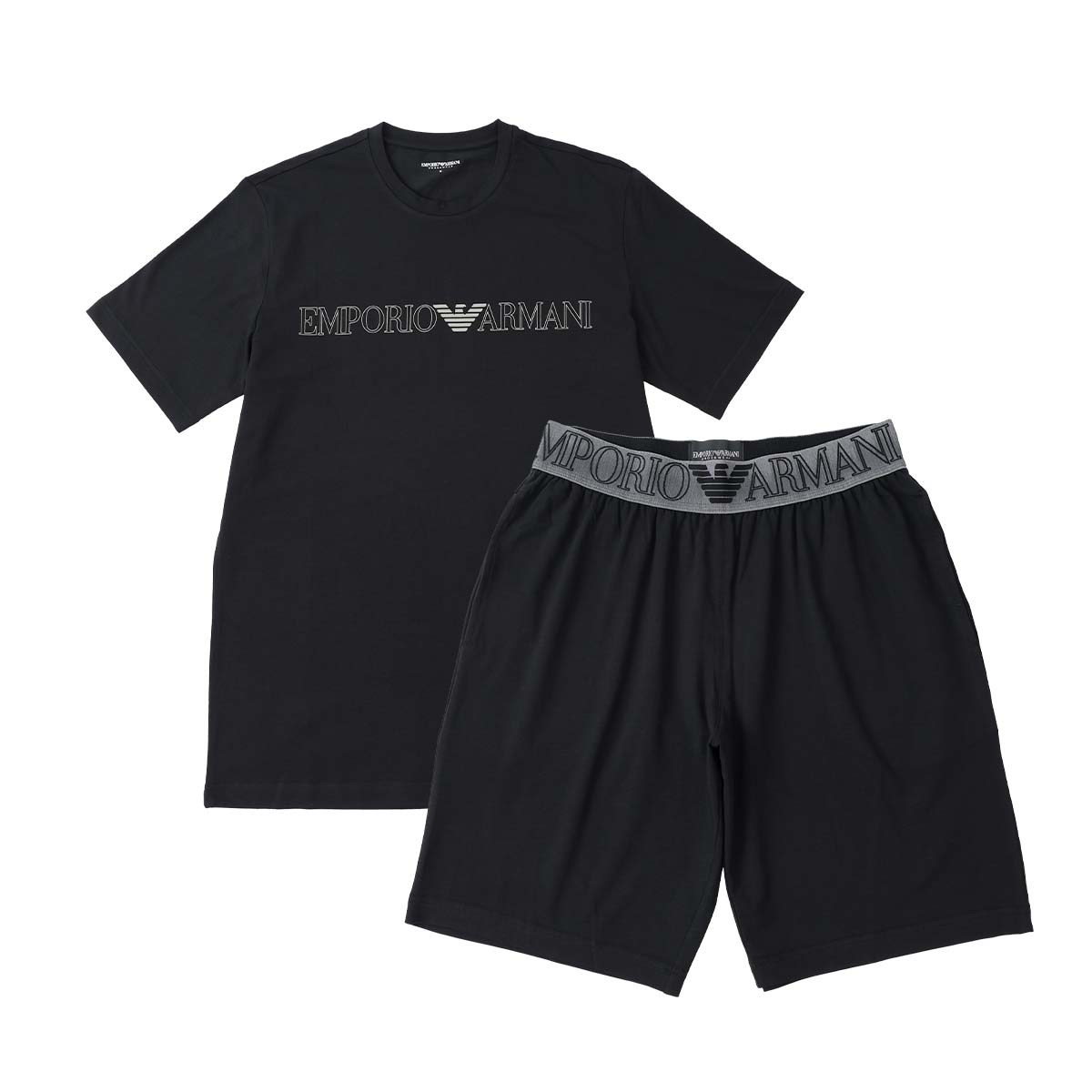 半袖 ハーフパンツ 上下セット（EMPORIO ARMANI／メンズファッション