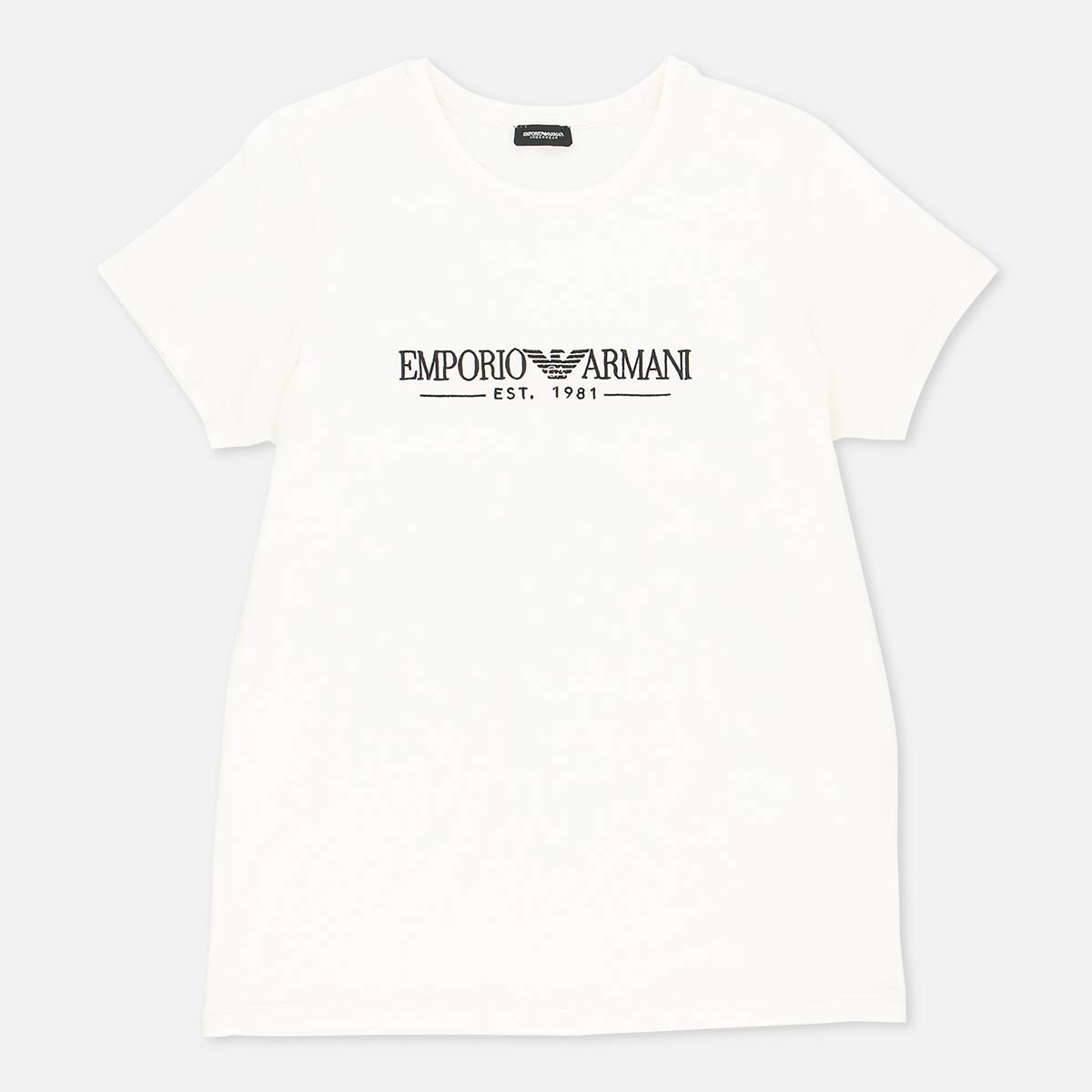 エンポリオ アルマーニ レディース ラウンジウェア ASV オーガニックコットン ロゴプリント Tシャツ EUサイズ ギフト EMPORIO ARMANI 54108818 EMPORIO ARMANI エンポリオ アルマーニ レディース ラウンジ