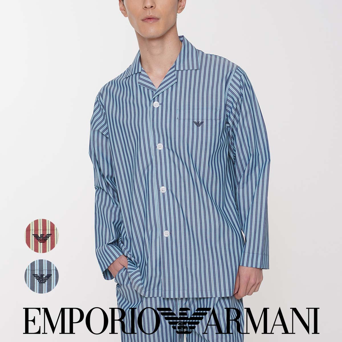 EMPORIO ARMANI 50%OFF エンポリオ アルマーニ ICONIC TERRY FULLZIP