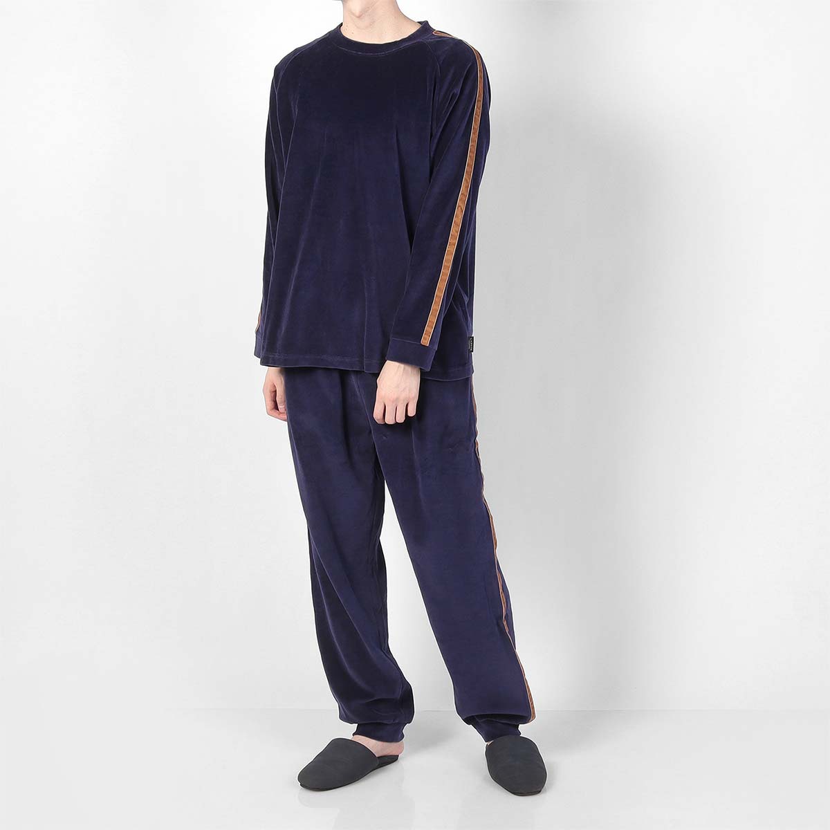 LANVIN COLLECTION 50%OFF ランバン コレクション ベロア無地 メンズ 