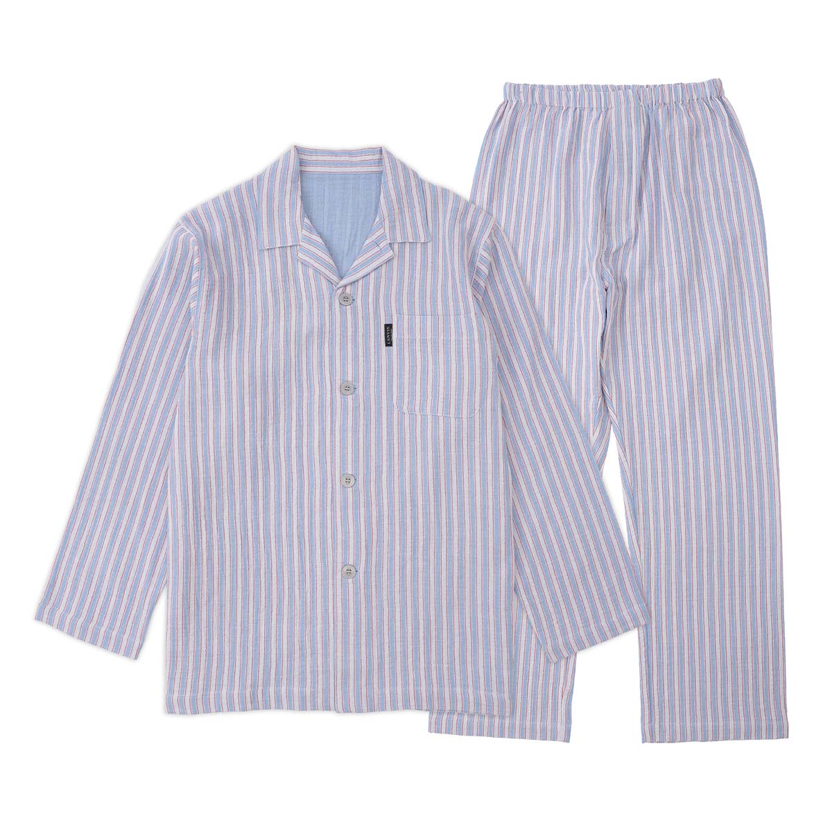 LANVIN COLLECTION ランバン コレクション パジャマ 上下セット 先染め