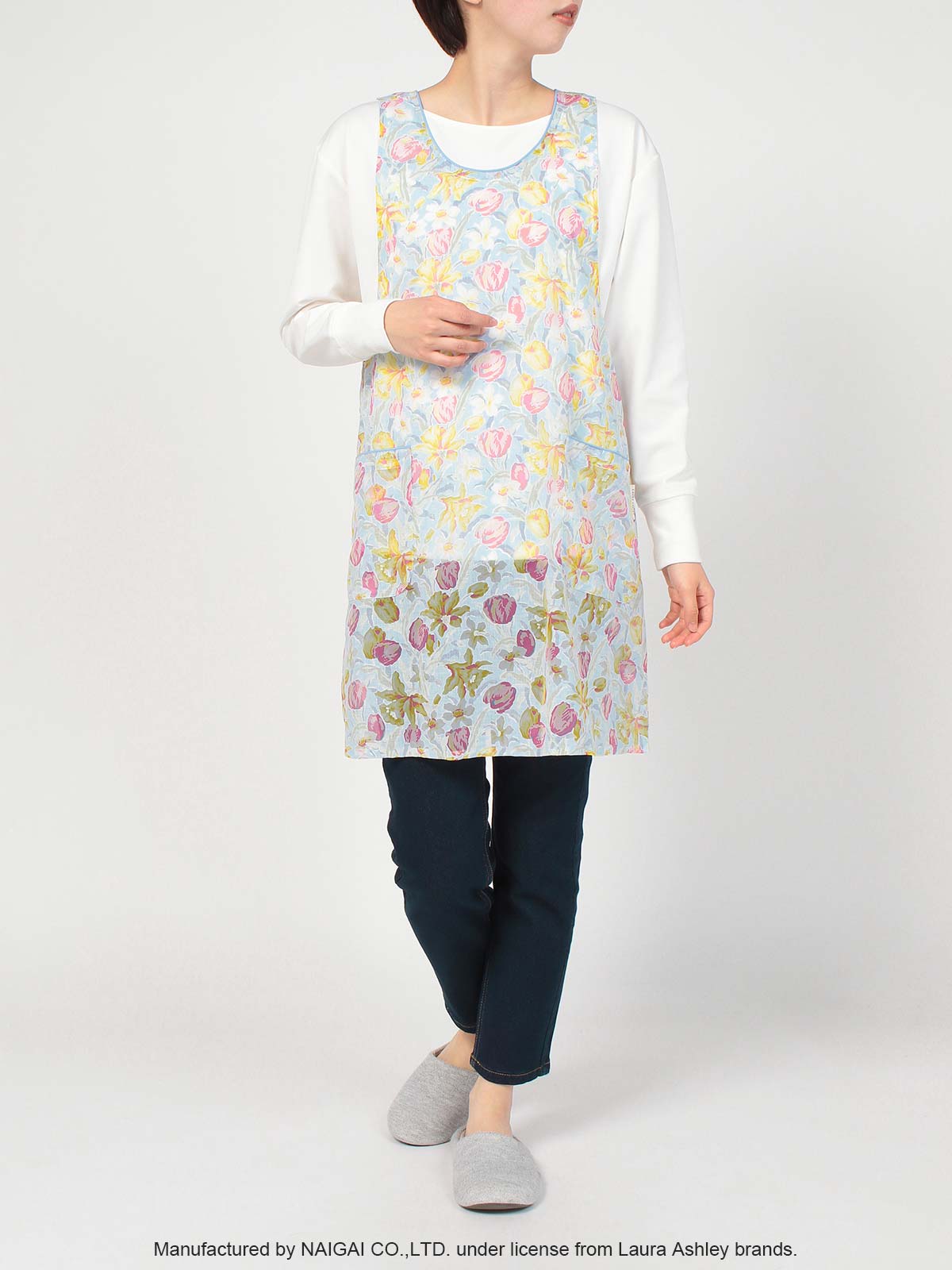 LIBERTY. LAURA ASHLEY ローラ アシュレイ チューリップス柄 綿 LIBERTY. LAURA ASHLEY ローラ アシュレイ チューリップス柄 綿