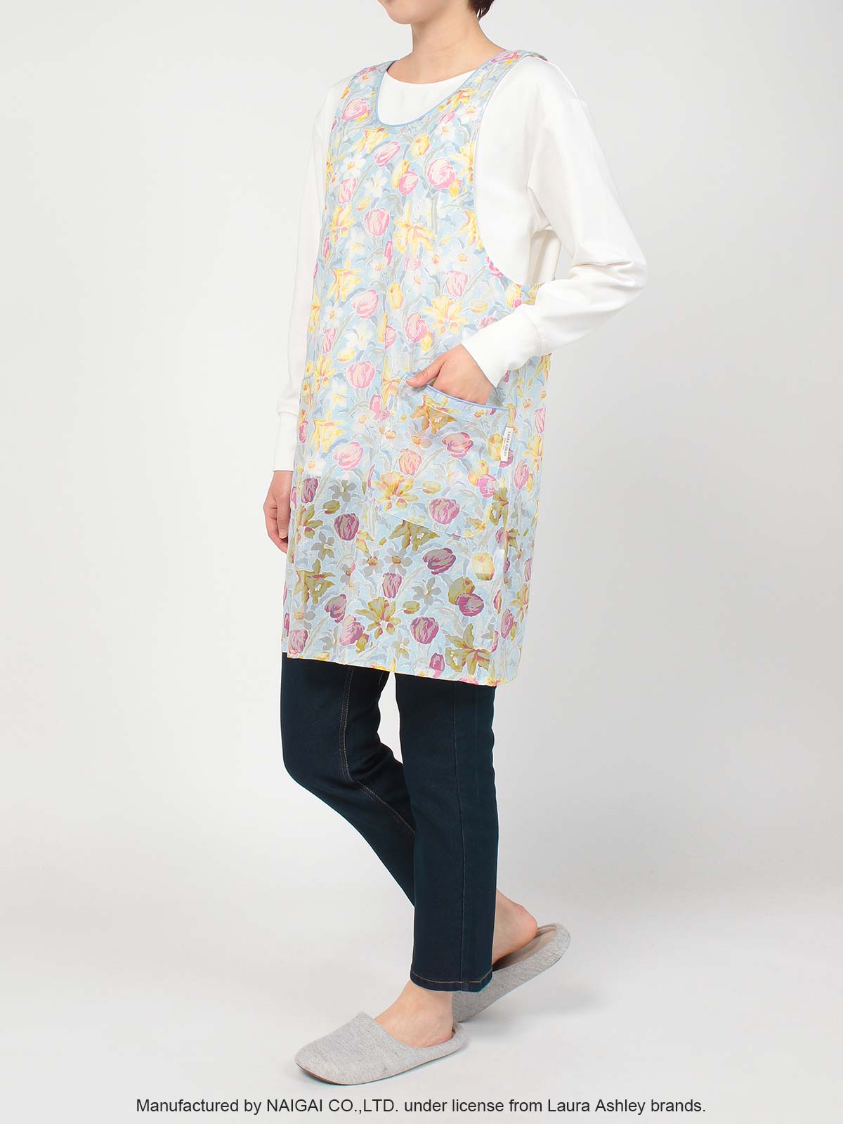 LIBERTY. LAURA ASHLEY ローラ アシュレイ チューリップス柄 綿