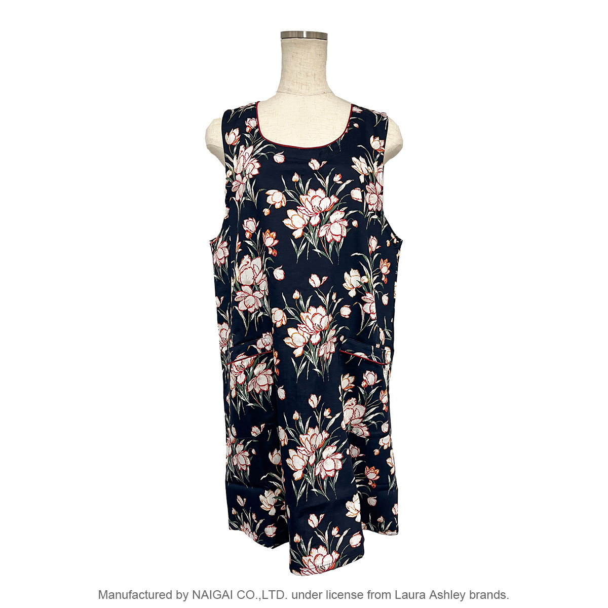 LAURA ASHLEY（ローラアシュレイ） エプロン レディース 形態安定加工