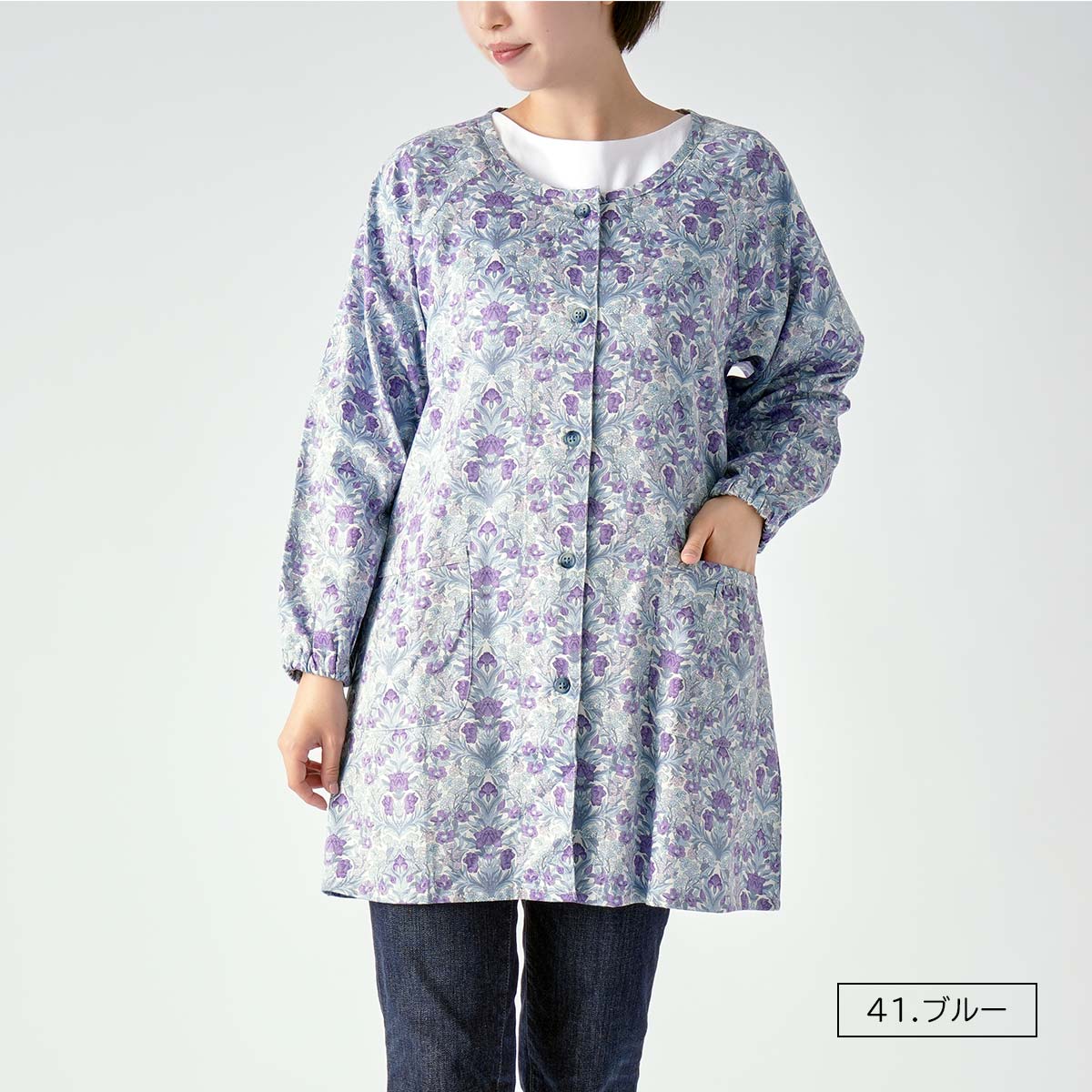 LIBRTY LICIE 花柄 割烹着 新品 LIBRTY LICIE 花柄 割烹着 新品