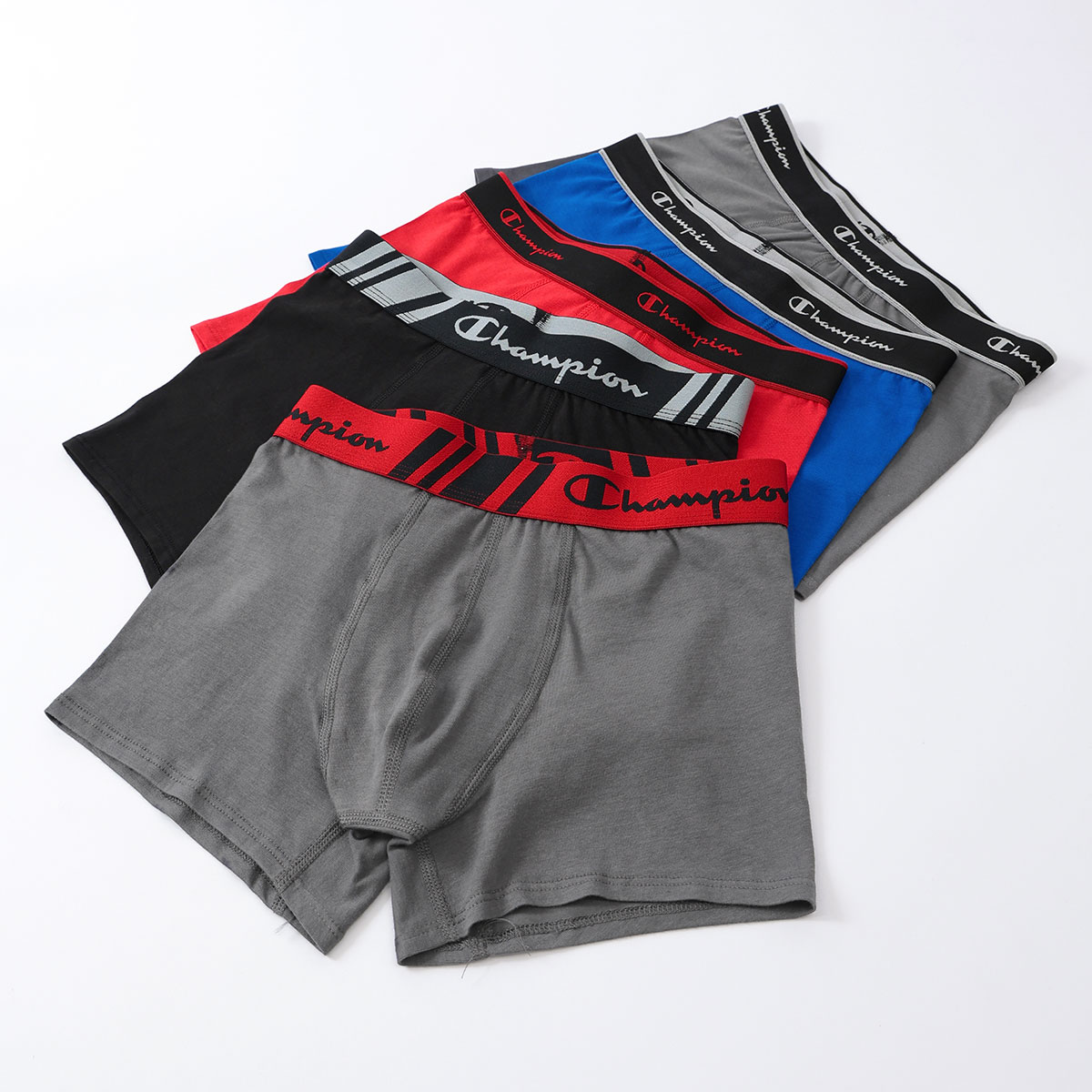 Champion（チャンピオン） メンズ ボクサーパンツ 5枚セット 抗菌防臭