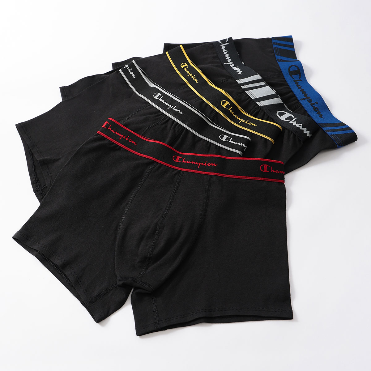 Champion（チャンピオン） メンズ ボクサーパンツ 5枚セット 抗菌防臭