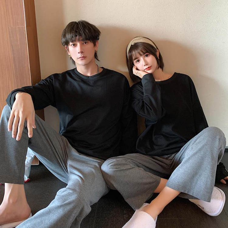 22新作モデル セット おそろい ペアパジャマ 記念日 ギフト メンズ パジャマ ルームウェア 敬老の日 秋 おしゃれ ペア 上下 冬 結婚祝い カップル 服 部屋着 長袖 プレゼント ペアルック ペアルック