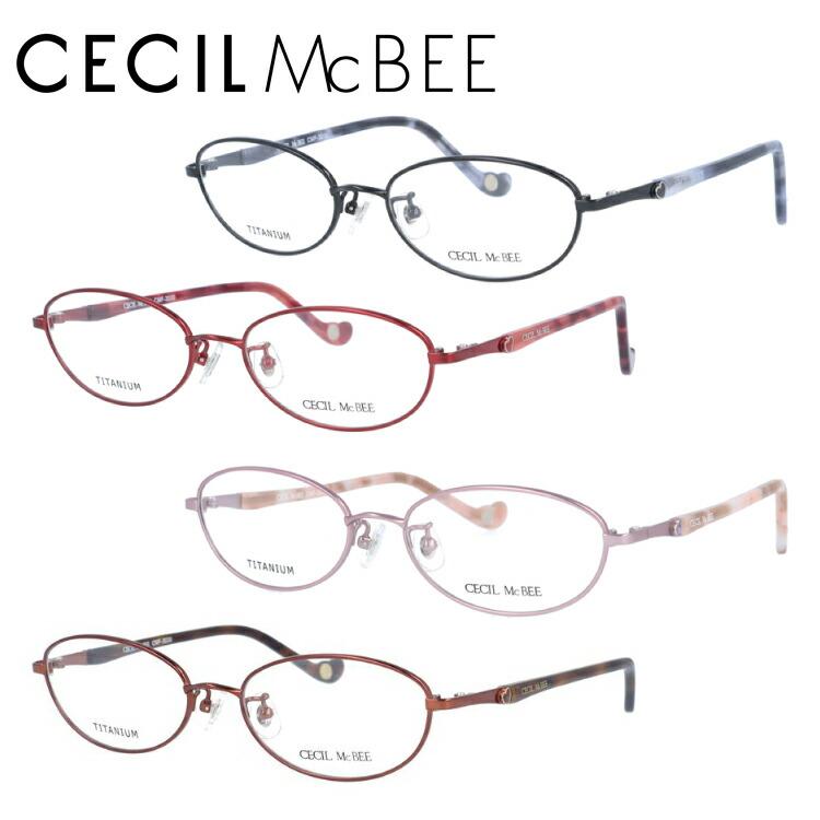 セシルマクビー メガネ フレーム ブランド 眼鏡 伊達 度付き 度入り CECIL McBEE CMF3030 全4カラー 51 プレゼント ギフト ラッピング無料｜glass-expert