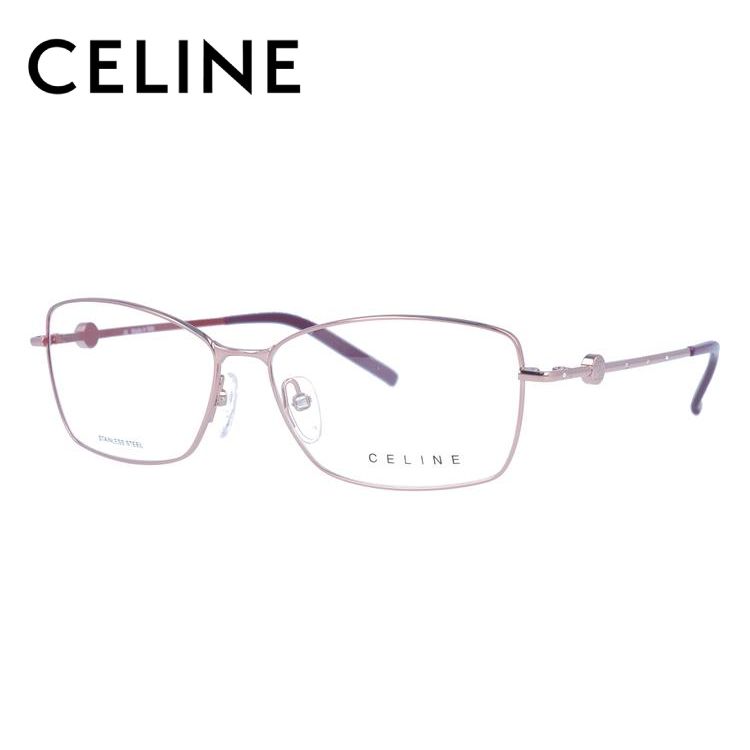 セリーヌ フレーム 伊達 度付き 度入り メガネ 眼鏡 CELINE VC1243S 55サイズ 0...