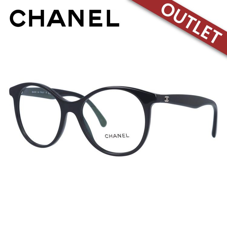 【訳あり】シャネル メガネフレーム レギュラーフィット CHANEL CH3361 C501 52