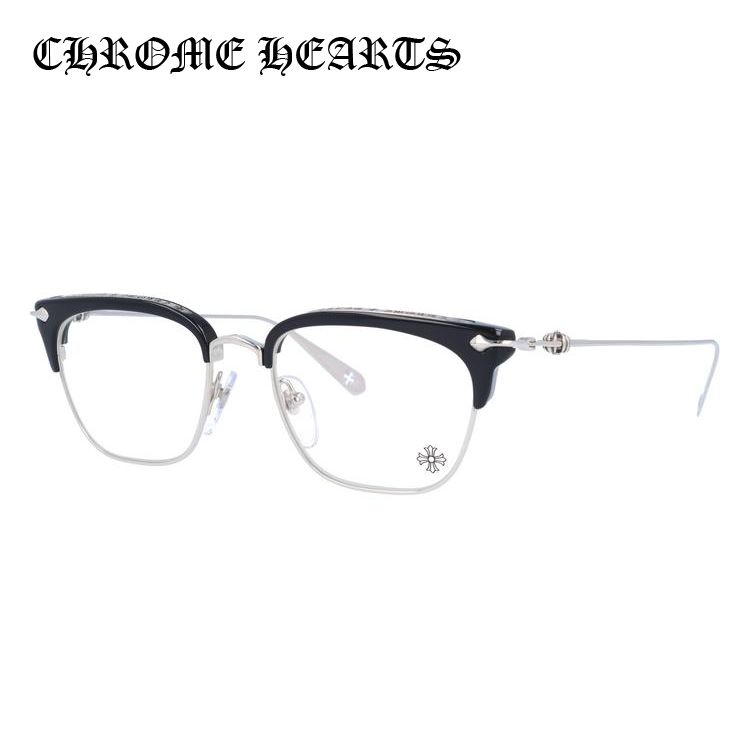 クロムハーツ メガネ フレーム Chrome Hearts メンズ レディース 度付き 度あり SLUNTRADICTION BK SS 52 プレゼント ギフト ラッピング無料