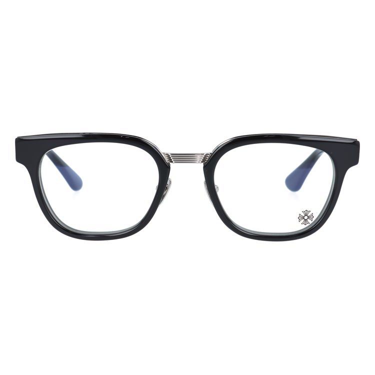 CHROME HEARTS クロムハーツ メガネフレーム DUCK BUTTER BK/SS 52 度 