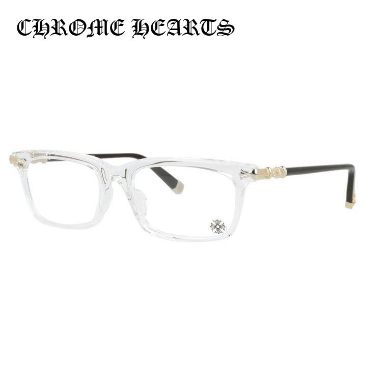 クロムハーツ メガネフレーム CHROME HEARTS FUN HATCH-A CRYS/BK 54 度付き 度あり 伊達 めがね 眼鏡 プレゼント ギフト ラッピング無料