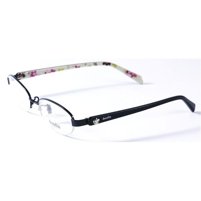 ダズリン フレーム ブランド 伊達 度付き 度入り メガネ 眼鏡 dazzlin DZF1518-1/DZF1518-2/DZF1518-4 レディース プレゼント ギフト ラッピング無料｜glass-expert