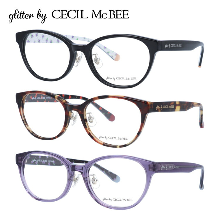 CECIL McBEE（セシルマクビー） グリッターバイセシルマクビー メガネ