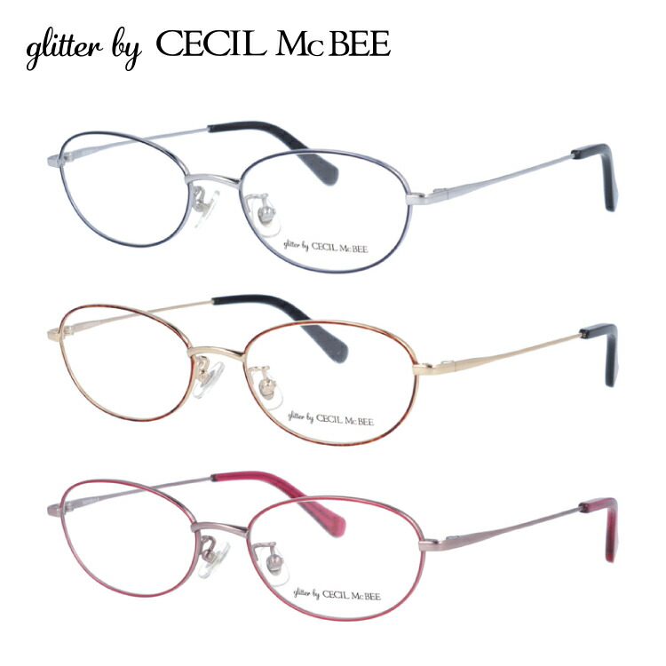 CECIL McBEE（セシルマクビー） グリッターバイセシルマクビー メガネ