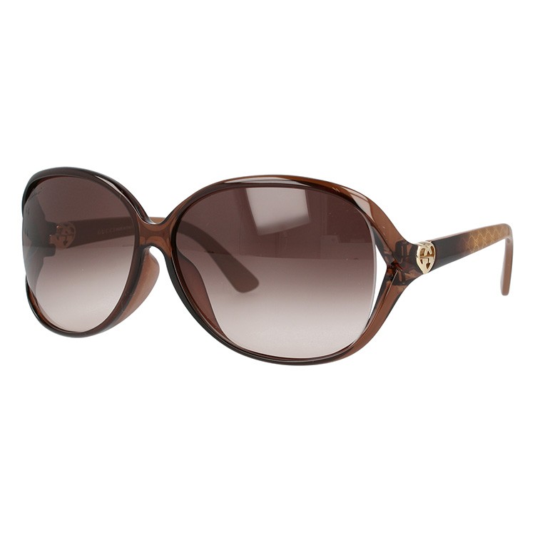 GUCCI♡サングラス レディース インターロッキングG ハート ブラック 黒 GUCCI グッチ サングラス ハート ブラック ゴールド金具
