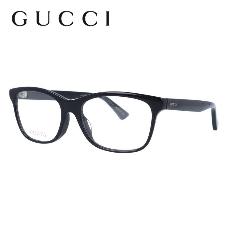 グッチ GUCCI メガネ 眼鏡 フレーム 度付き 度入り 伊達 アジアンフィット GG0162OA...