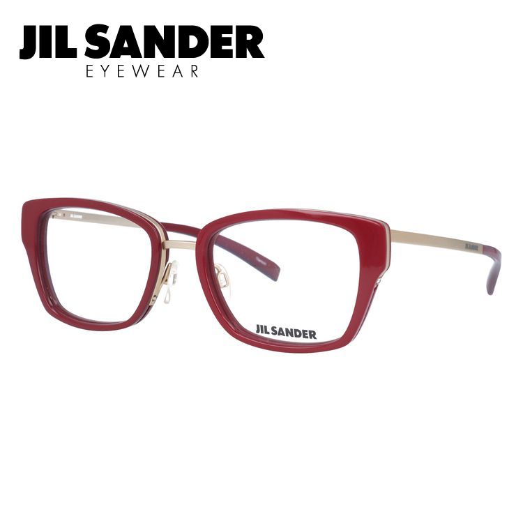 ジルサンダー JIL SANDER 眼鏡 J2004-B 54サイズ 調整可能ノーズパッド プレゼント ギフト ラッピング無料｜glass-expert｜02