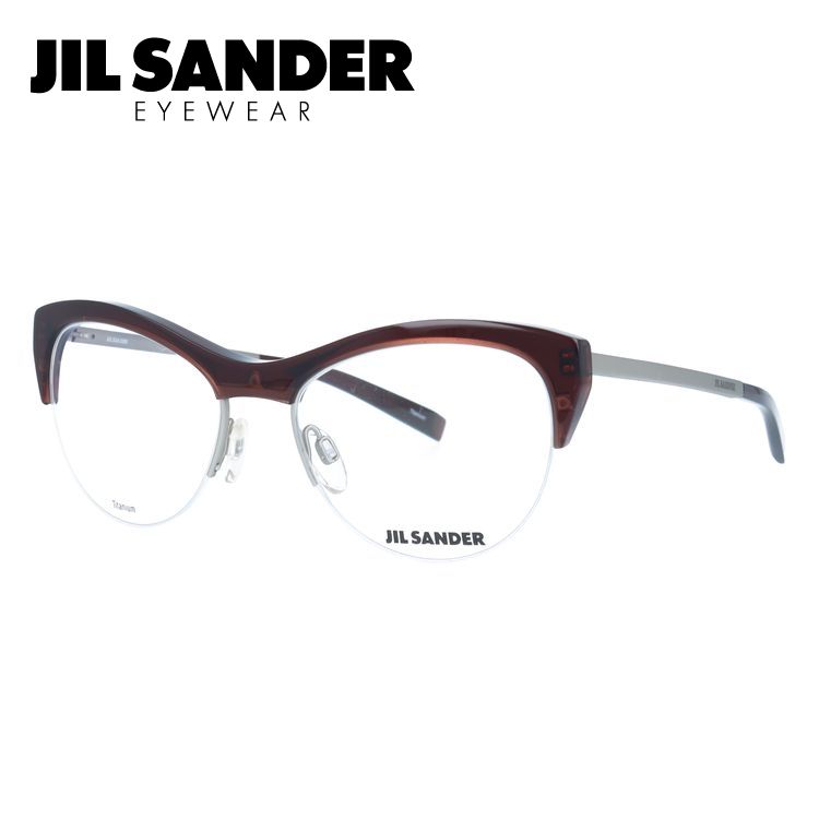ジルサンダー JIL SANDER 眼鏡 J2010-D 54サイズ 調整可能ノーズパッド プレゼン...