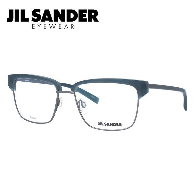 ジルサンダー JIL SANDER 眼鏡 J2011-B 56サイズ 調整可能ノーズパッド プレゼント ギフト ラッピング無料