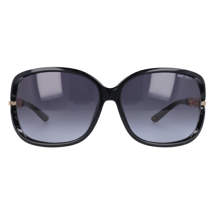 訳あり ジミーチュウ JIMMY CHOO サングラス LOOP FS BMB/HD 61 ブラック/ローズゴールド アジアンフィット UVカット プレゼント ギフトの画像