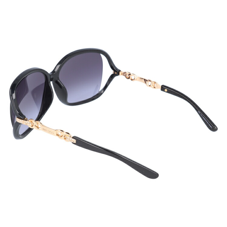 訳あり ジミーチュウ JIMMY CHOO サングラス LOOP FS BMB/HD 61 ブラック/ローズゴールド アジアンフィット UVカット プレゼント ギフトの画像