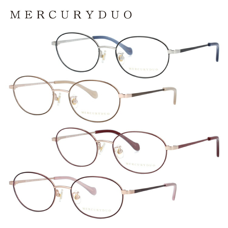 MERCURYDUO（マーキュリーデュオ） メガネ 眼鏡 フレーム 度付き 度