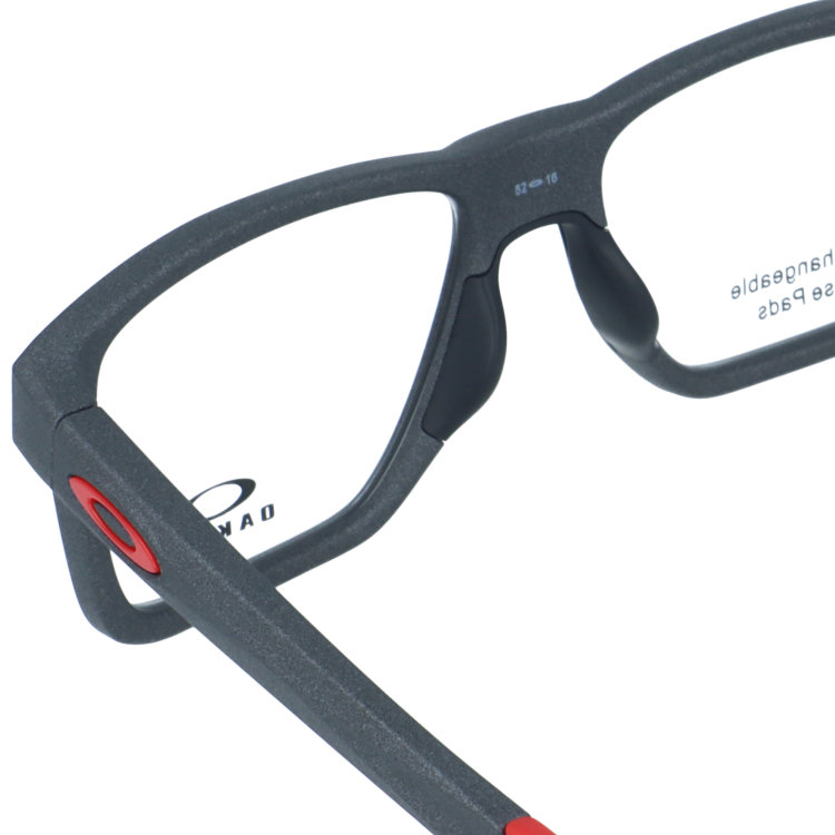 訳あり 店頭展示品 オークリー メガネ シャンファー スクエア 伊達 レギュラー/アジアンフィット OAKLEY CHAMFER SQUARED OX8143-0852 52 スクエア 国内正規品