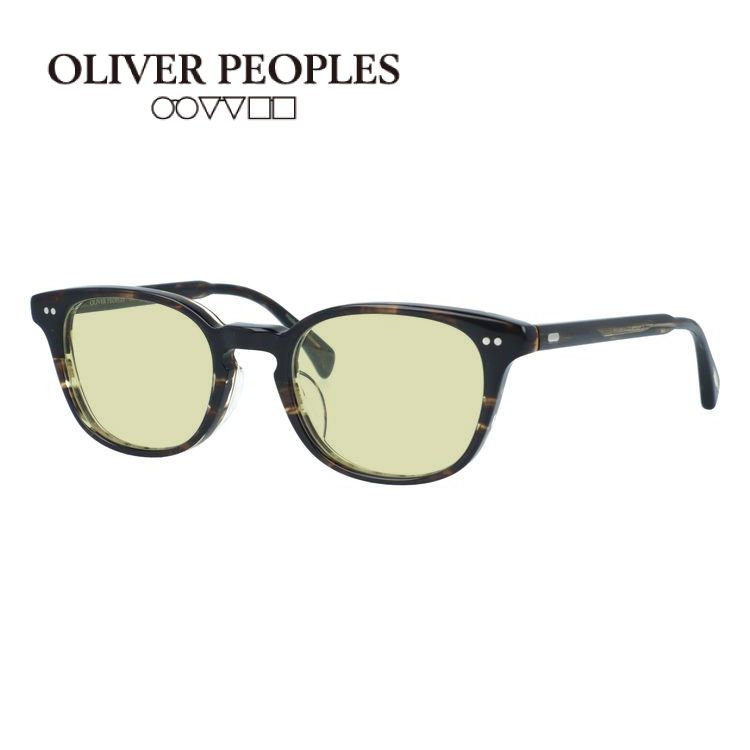 【美品】OLIVER PEOPLES LA サングラス べっ甲 度無し ココア OLIVER PEOPLES（オリバーピープルズ） サングラス オリジナルライト