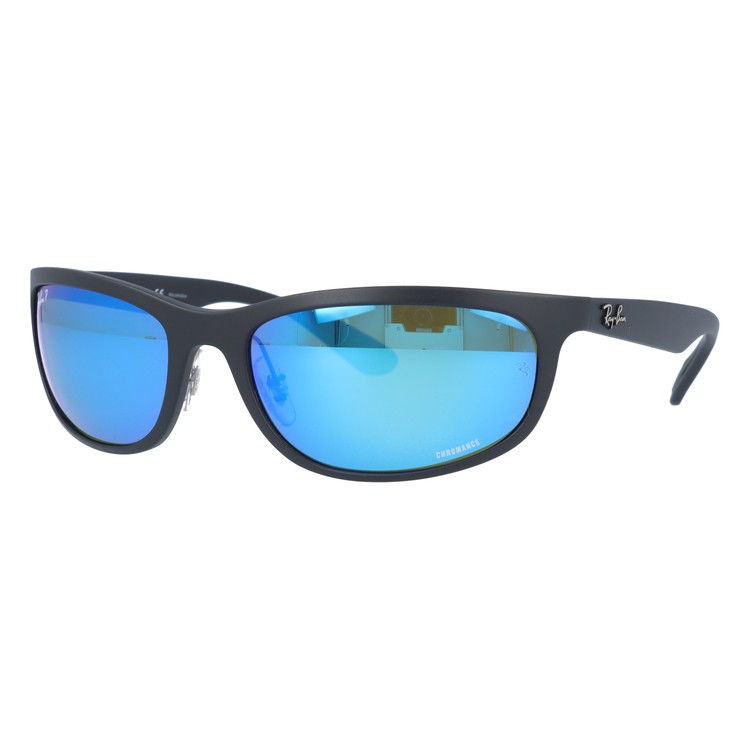 Ray-Ban 青ミラーサングラス 男女兼用 Ray-Ban レイバン サングラス 偏光サングラス ミラークロマンス