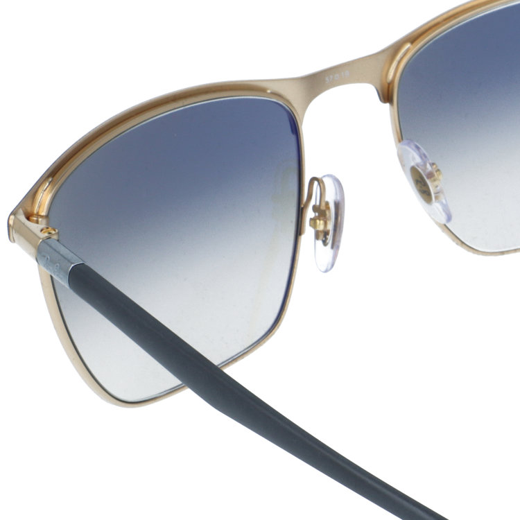 Ray-Ban ボストン型サングラス グラデーションレンズ サングラス ボストンデザイン カラーレンズ クリアレンズ