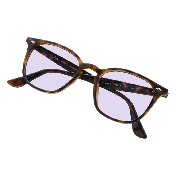 国内正規品 Ray-Ban レイバン サングラス RB4258F 美品 Ray-Ban（レイバン） サングラス ライトパープル ライトカラー