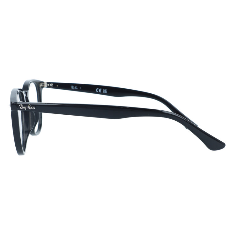 訳あり 店頭展示品 レイバン メガネフレーム 伊達 アジアンフィット Ray-Ban RX7159F 2000 52 ボストン ユニセックス メンズ レディース 黒縁 国内正規品