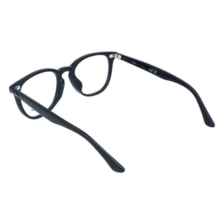 訳あり 店頭展示品 レイバン メガネフレーム 伊達 アジアンフィット Ray-Ban RX7159F 2000 52 ボストン ユニセックス メンズ レディース 黒縁 国内正規品