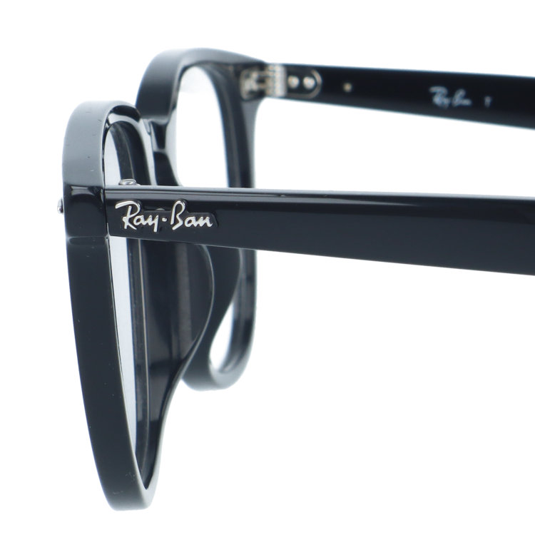 訳あり 店頭展示品 レイバン メガネフレーム 伊達 アジアンフィット Ray-Ban RX7159F 2000 52 ボストン ユニセックス メンズ レディース 黒縁 国内正規品