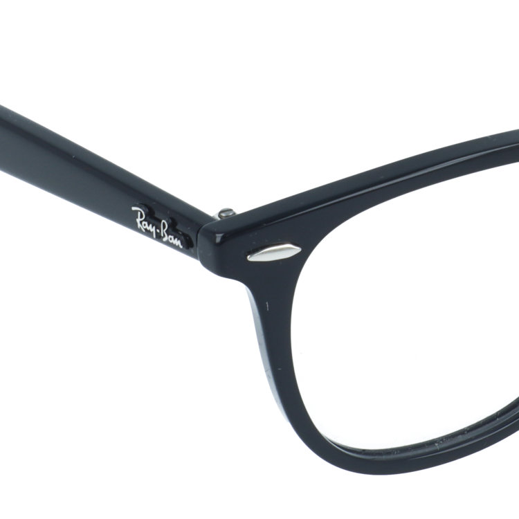訳あり 店頭展示品 レイバン メガネフレーム 伊達 アジアンフィット Ray-Ban RX7159F 2000 52 ボストン ユニセックス メンズ レディース 黒縁 国内正規品