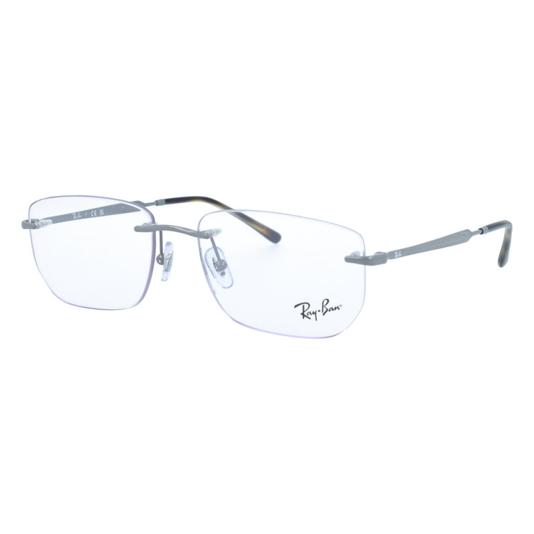 LOOSE メガネフレーム シルバー べっ甲柄 Ray-Ban（レイバン） メガネ フレーム Ray-Ban RX3768V 3201 56