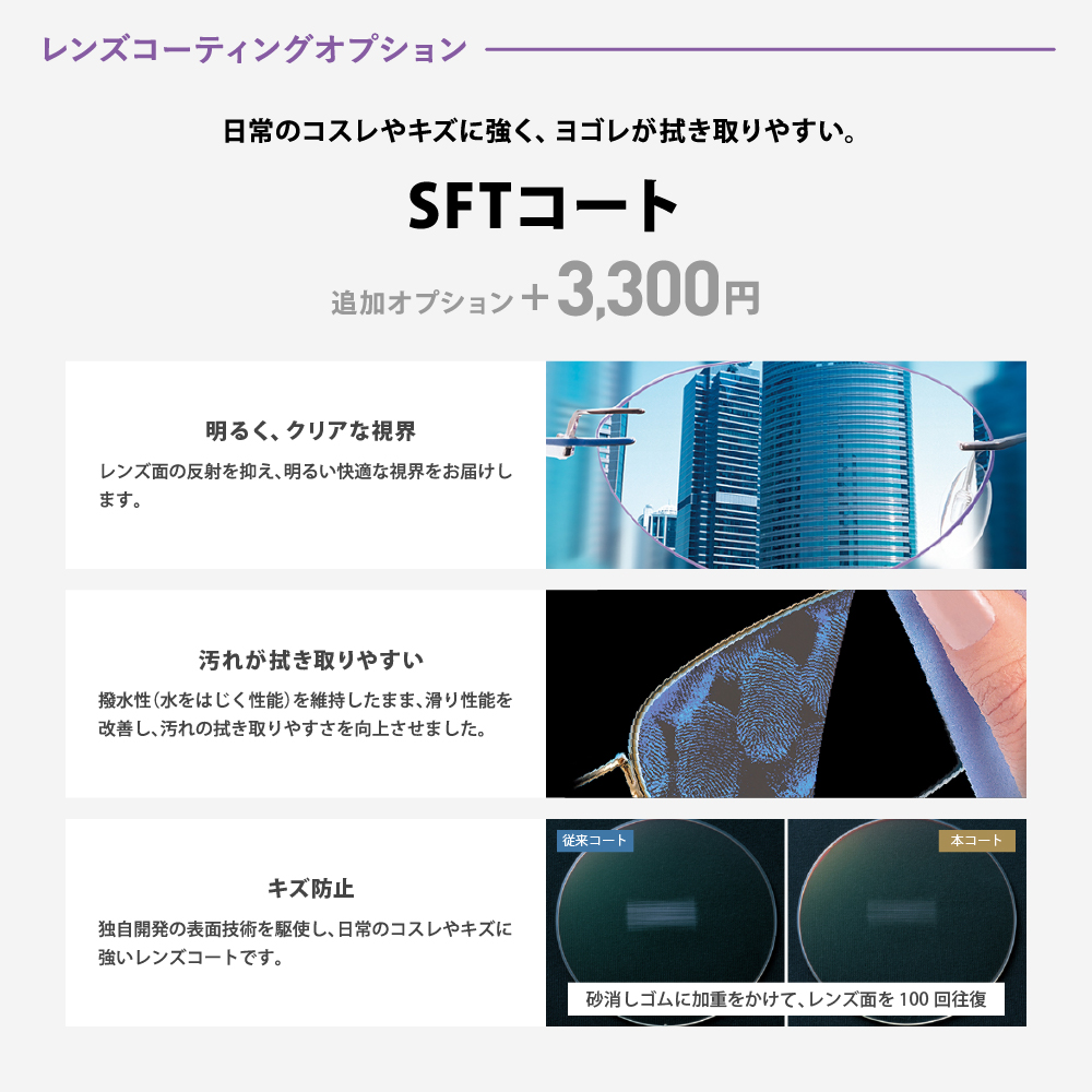 HOYA ホヤ 度付き サングラス 眼鏡 メガネ レンズ交換 交換費無料 カラーレンズ対応 他店購入フレーム対応可 透明 両面非球面 1.67 超薄型レンズ | HOYA | 02