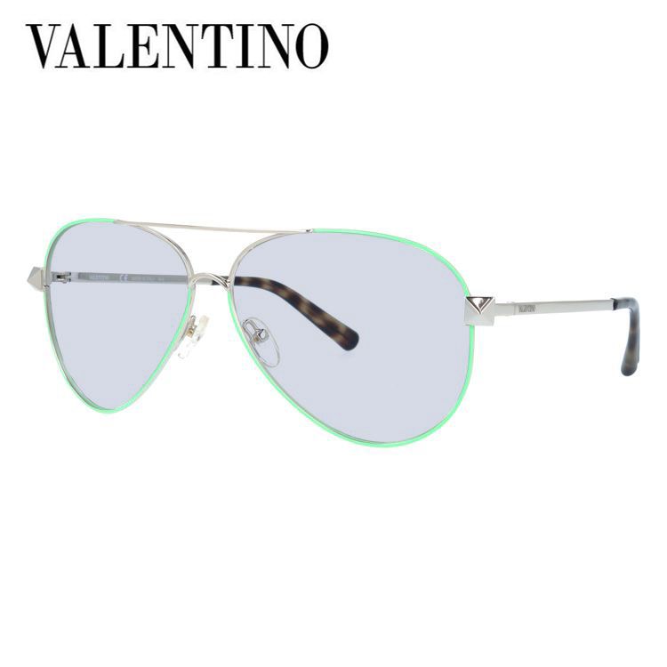VALENTINO ヴァレンティノ ミラーサングラスブルーシルバー ¥37400 ヴァレンティノ ガラヴァーニ ウィメンズサングラス・アイウェア