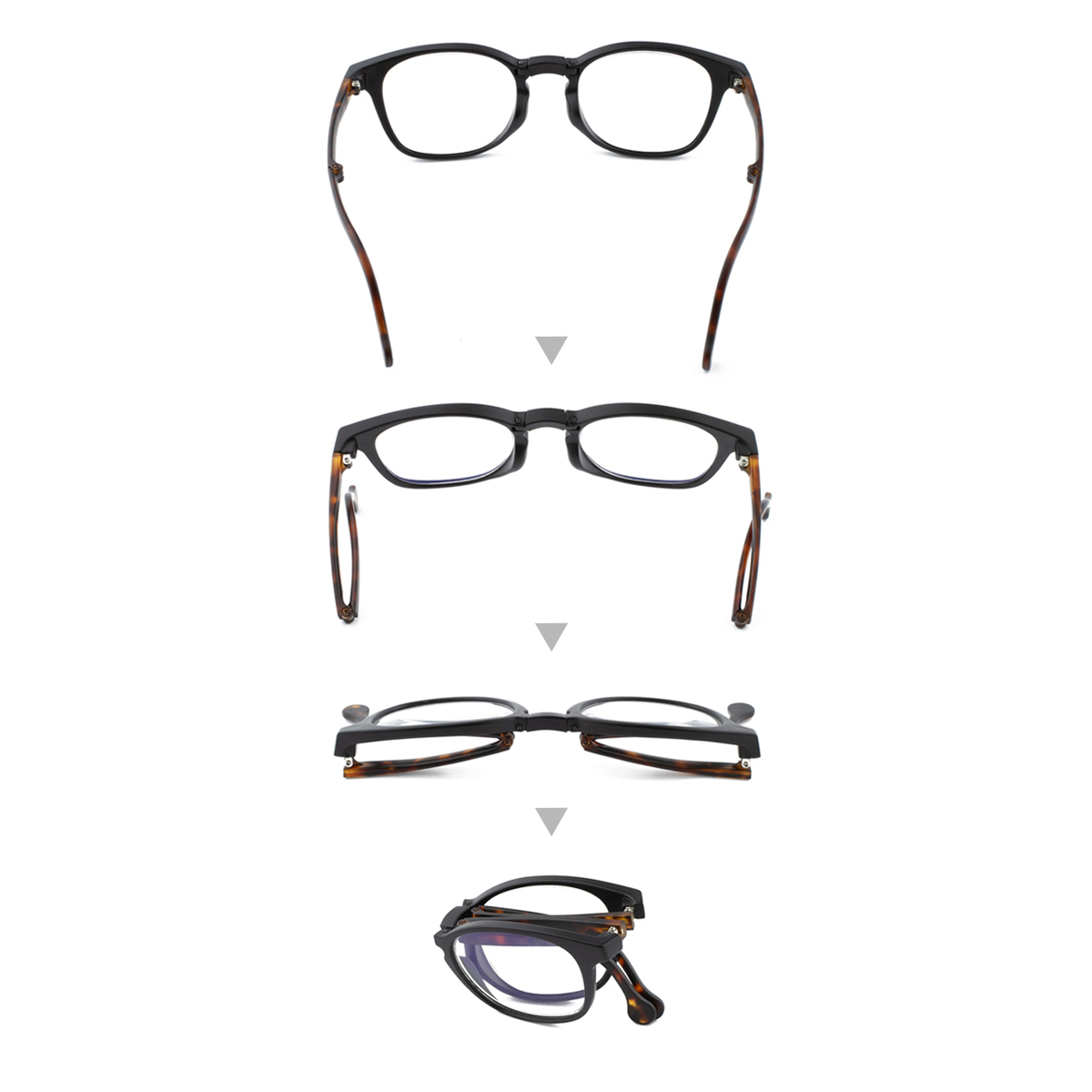 BEAMS DESIGN 老眼鏡 折りたたみ コンパクト 携帯 レディース メンズ 