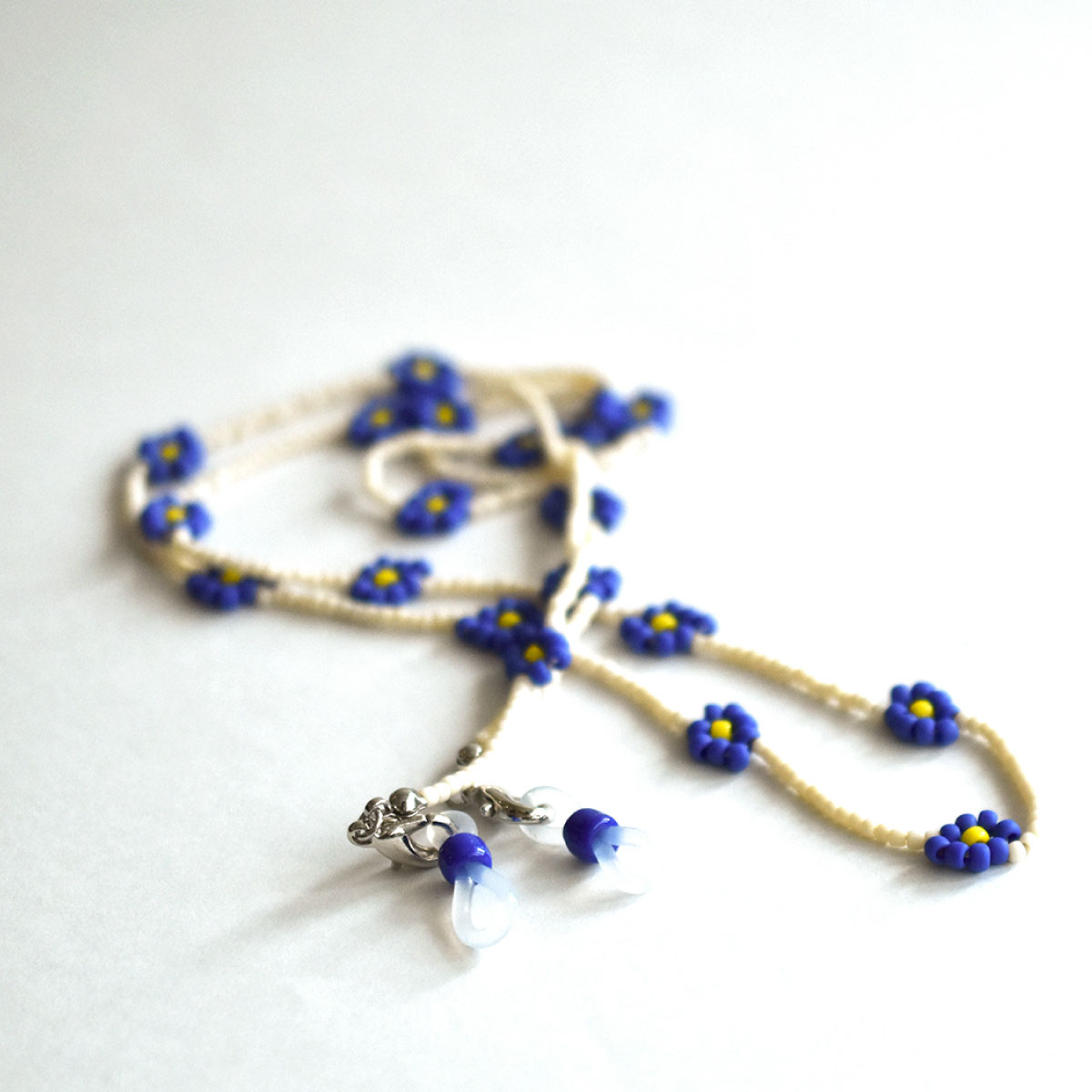 グラスコード メガネ マスク ストラップ 眼鏡 イヤホン TOHO BEADS