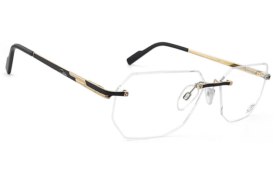 CAZAL（カザール） メガネ 正規品販売店 7102 001 CAZAL 縁なし ツー