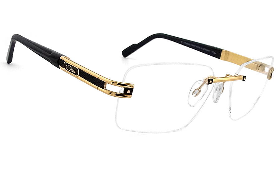 CAZAL（カザール） メガネ 正規品販売店 7103 001 CAZAL 縁なし ツー