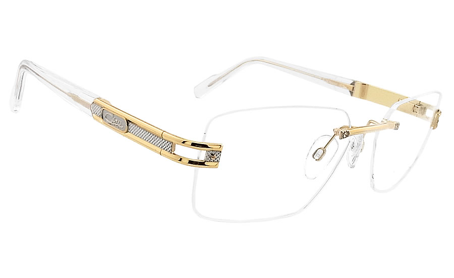 CAZAL（カザール） メガネ 正規品販売店 7103 003 CAZAL 縁なし ツー