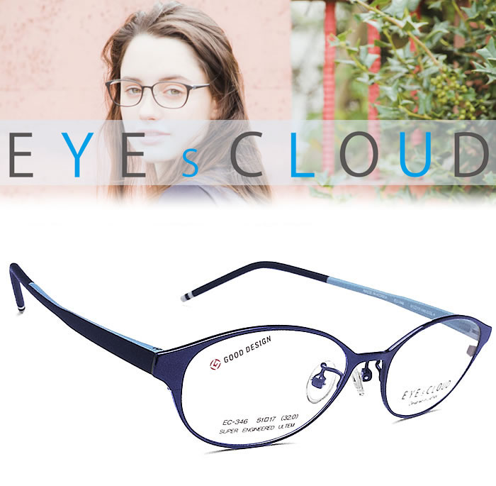 EYEs CLOUD アイクラウド メガネ フレーム EC-346 Col.4 グッド