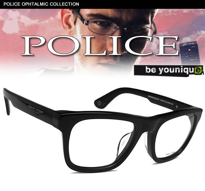 POLICE ポリス ブラッド・ピット着用モデル VPLE37I-0700 映画