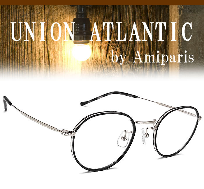 UNION ATLANTIC ユニオンアトランティック メガネ UA3623 GD/BK 伊達