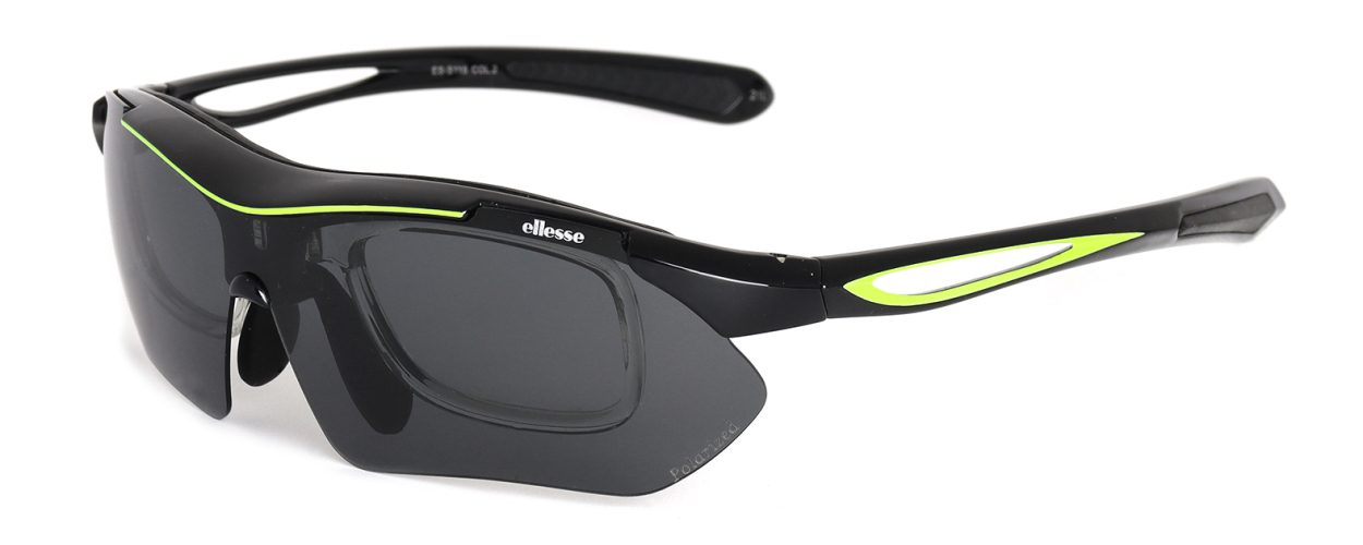 エレッセ 度付きスポーツサングラス Es S115 度付き対応 調光 偏光レンズ 交換レンズ3枚 ゴルフ マラソン ランニング サイクリング 送料無料 Ess115 メガネ通販 Glass Splash 通販 Yahoo ショッピング